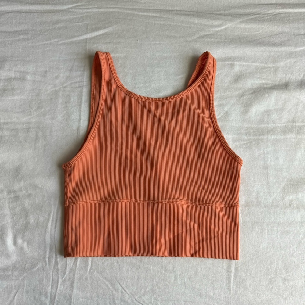 Lululemon Power Pivot Ribbed Tank Size 6
